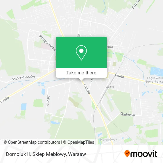 Карта Domolux II. Sklep Meblowy