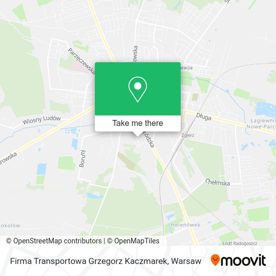 Firma Transportowa Grzegorz Kaczmarek map