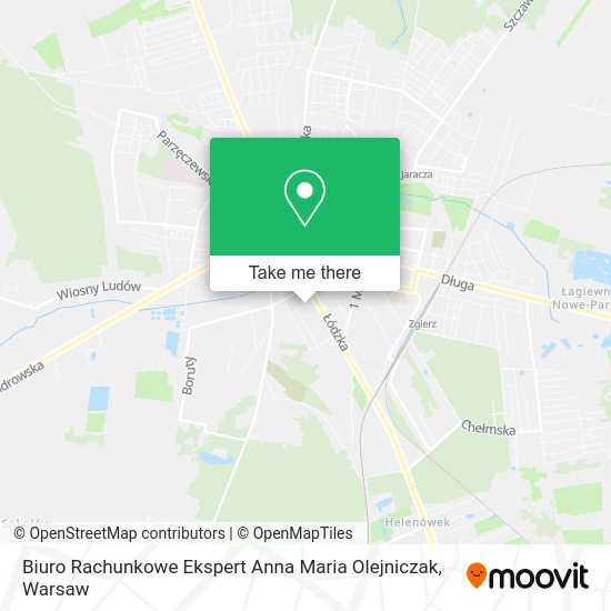 Biuro Rachunkowe Ekspert Anna Maria Olejniczak map