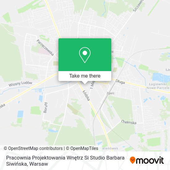 Pracownia Projektowania Wnętrz Si Studio Barbara Siwińska map