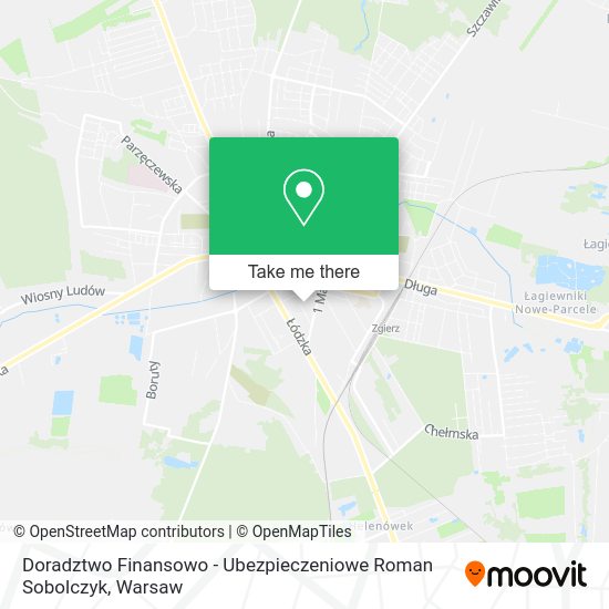 Doradztwo Finansowo - Ubezpieczeniowe Roman Sobolczyk map