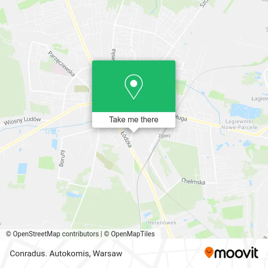 Карта Conradus. Autokomis