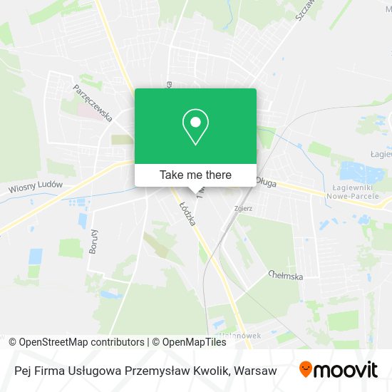 Pej Firma Usługowa Przemysław Kwolik map