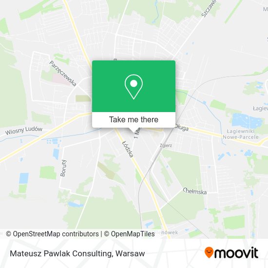 Mateusz Pawlak Consulting map