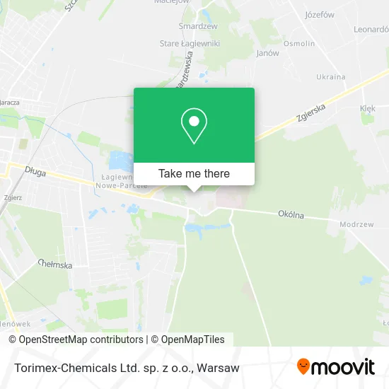 Torimex-Chemicals Ltd. sp. z o.o. map