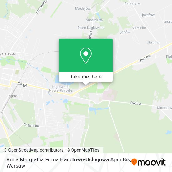 Anna Murgrabia Firma Handlowo-Usługowa Apm Bis map