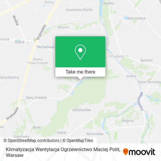 Klimatyzacja Wentylacja Ogrzewnictwo Maciej Polit map