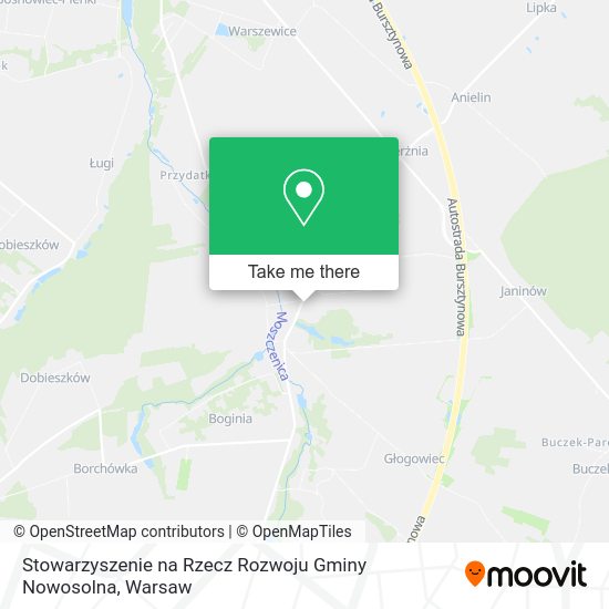 Stowarzyszenie na Rzecz Rozwoju Gminy Nowosolna map