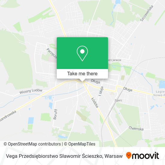 Vega Przedsiębiorstwo Sławomir Ścieszko map