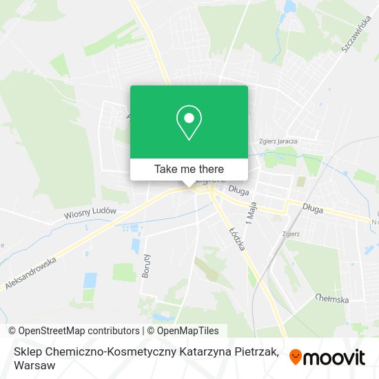 Sklep Chemiczno-Kosmetyczny Katarzyna Pietrzak map