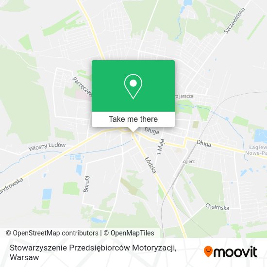 Stowarzyszenie Przedsiębiorców Motoryzacji map