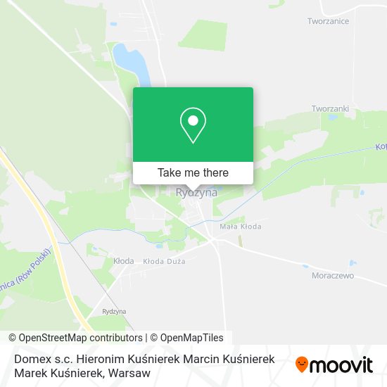 Domex s.c. Hieronim Kuśnierek Marcin Kuśnierek Marek Kuśnierek map