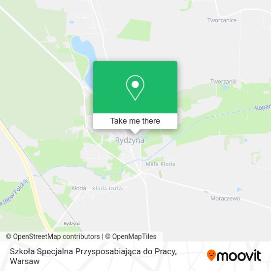 Szkoła Specjalna Przysposabiająca do Pracy map