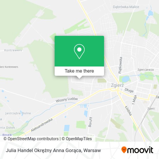 Julia Handel Okrężny Anna Gorąca map