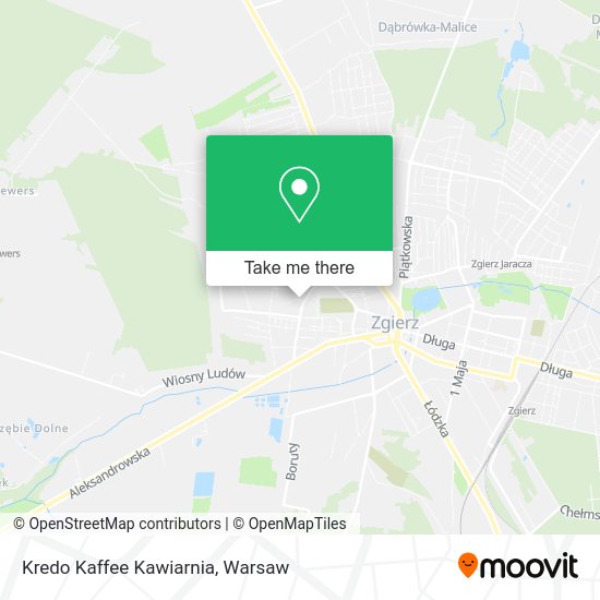 Kredo Kaffee Kawiarnia map