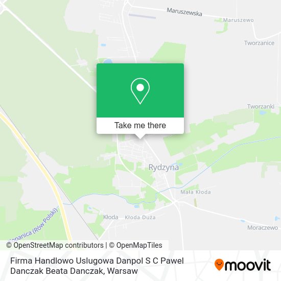 Firma Handlowo Uslugowa Danpol S C Pawel Danczak Beata Danczak map