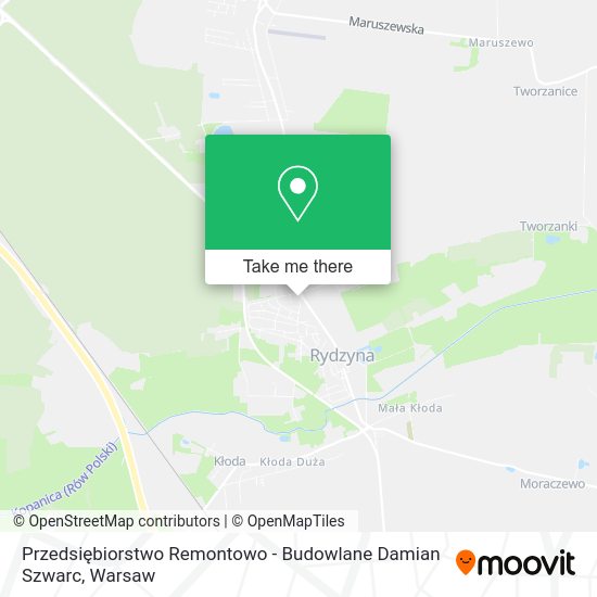 Przedsiębiorstwo Remontowo - Budowlane Damian Szwarc map