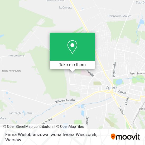 Firma Wielobranzowa Iwona Iwona Wieczorek map