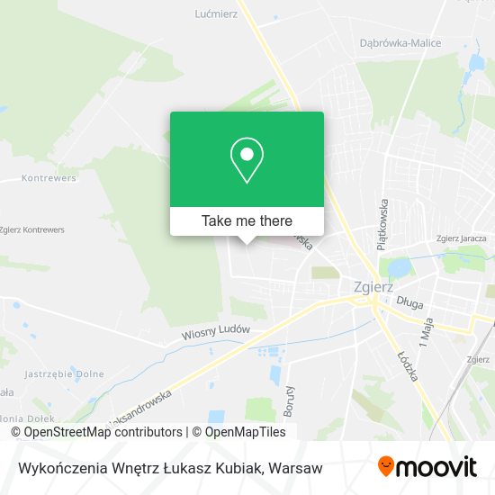 Wykończenia Wnętrz Łukasz Kubiak map