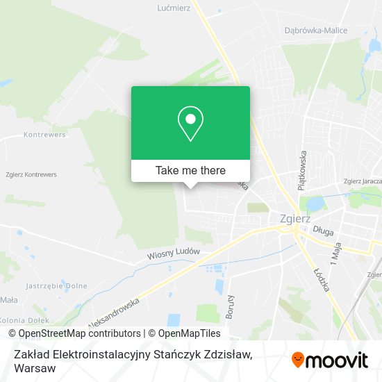 Zakład Elektroinstalacyjny Stańczyk Zdzisław map