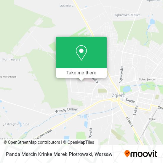 Panda Marcin Krinke Marek Piotrowski map