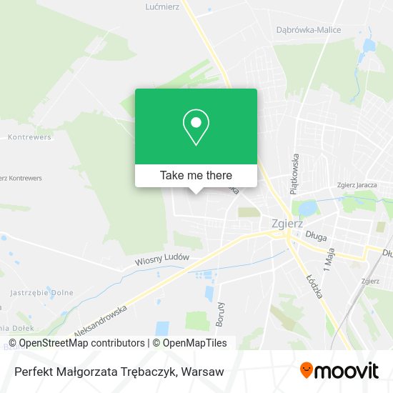 Perfekt Małgorzata Trębaczyk map