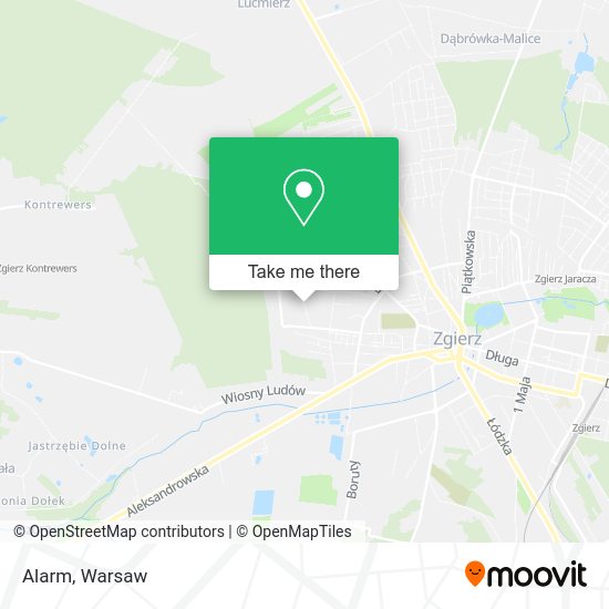 Alarm map