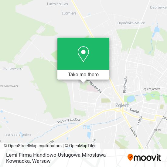 Lemi Firma Handlowo-Usługowa Mirosława Kownacka map