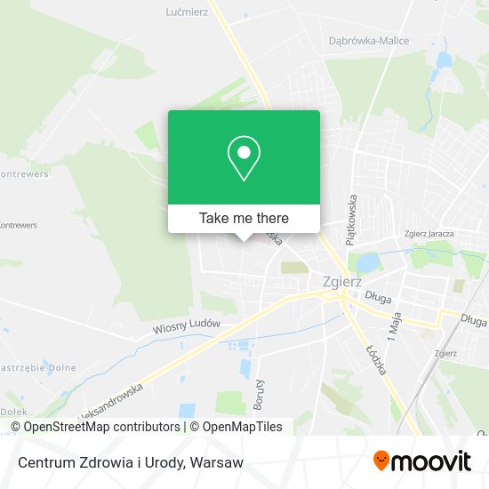 Centrum Zdrowia i Urody map