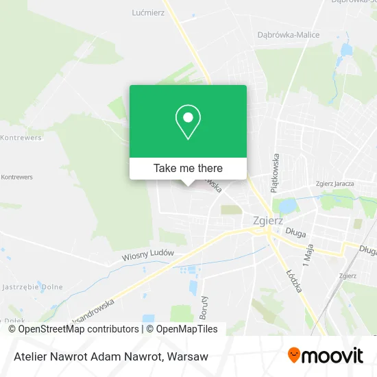 Карта Atelier Nawrot Adam Nawrot