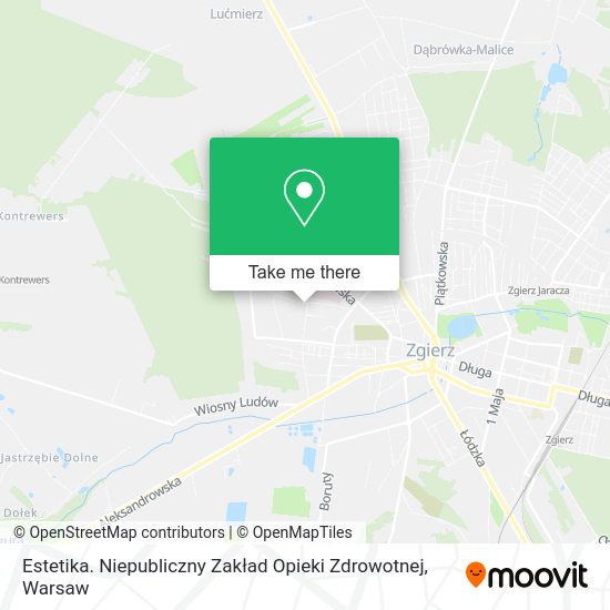 Estetika. Niepubliczny Zakład Opieki Zdrowotnej map