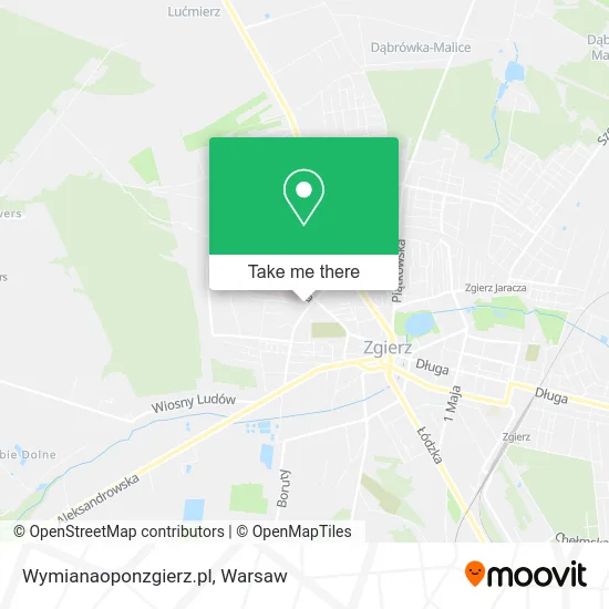 Карта Wymianaoponzgierz.pl