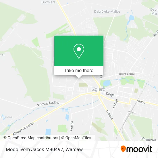 Карта Modolivem Jacek M90497