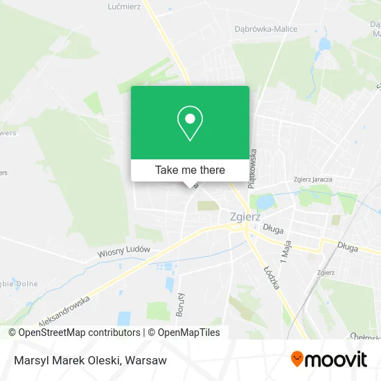 Marsyl Marek Oleski map