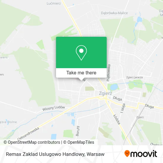 Карта Remax Zaklad Uslugowo Handlowy