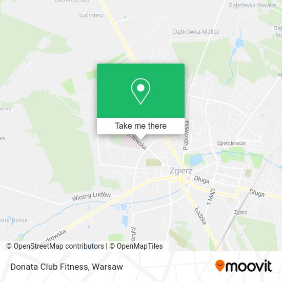 Donata Club Fitness map