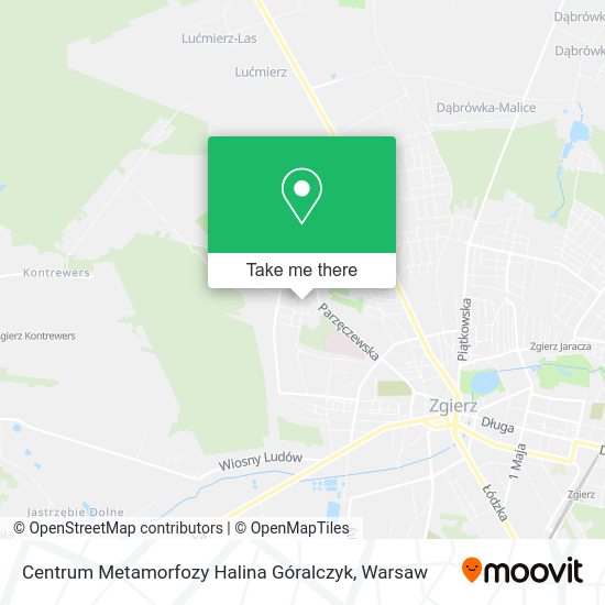 Centrum Metamorfozy Halina Góralczyk map