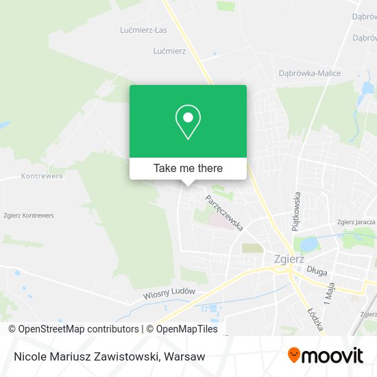 Nicole Mariusz Zawistowski map