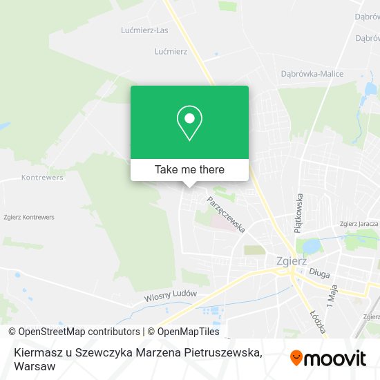 Kiermasz u Szewczyka Marzena Pietruszewska map