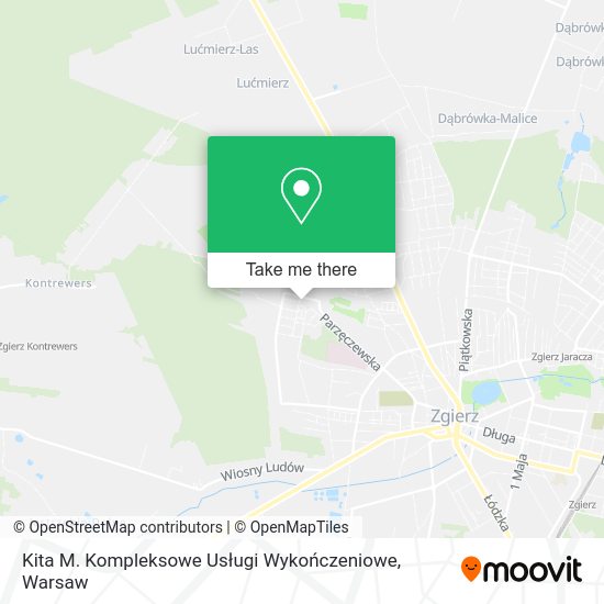 Kita M. Kompleksowe Usługi Wykończeniowe map