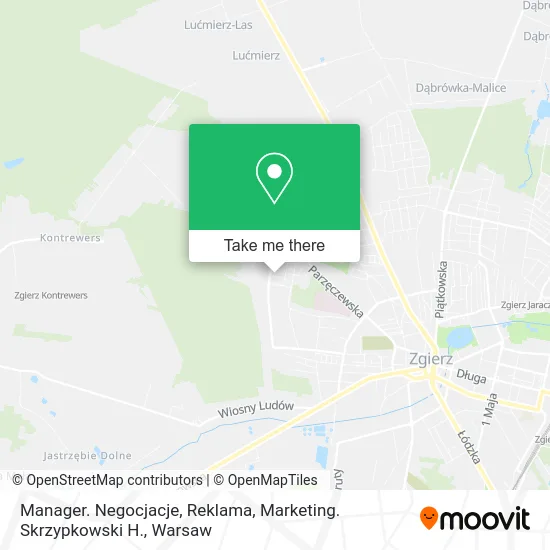 Карта Manager. Negocjacje, Reklama, Marketing. Skrzypkowski H.