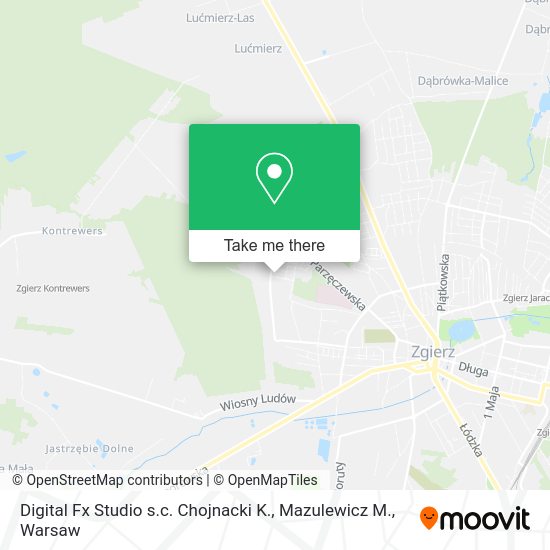 Digital Fx Studio s.c. Chojnacki K., Mazulewicz M. map