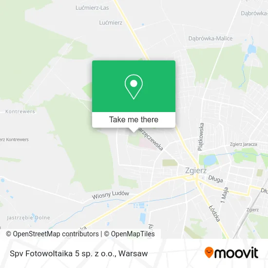 Spv Fotowoltaika 5 sp. z o.o. map
