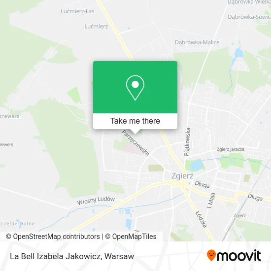 Карта La Bell Izabela Jakowicz