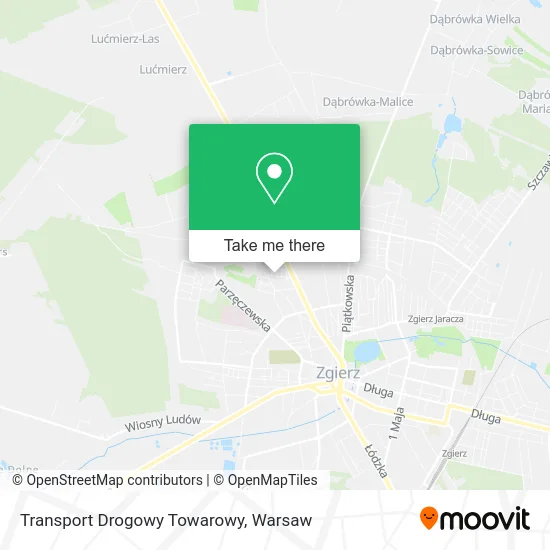 Карта Transport Drogowy Towarowy