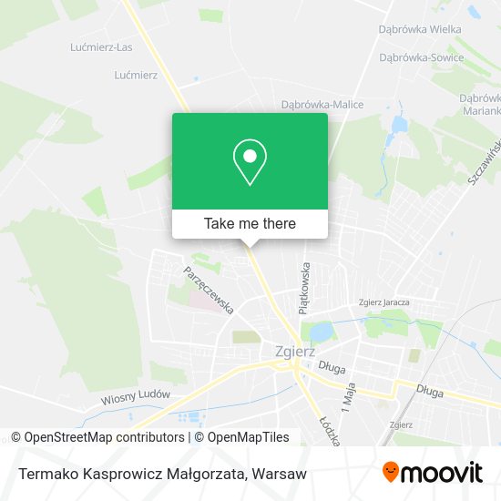 Termako Kasprowicz Małgorzata map