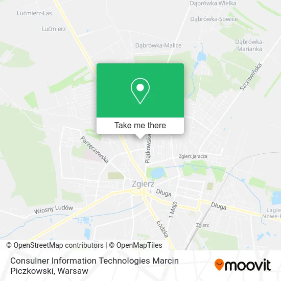 Карта Consulner Information Technologies Marcin Piczkowski