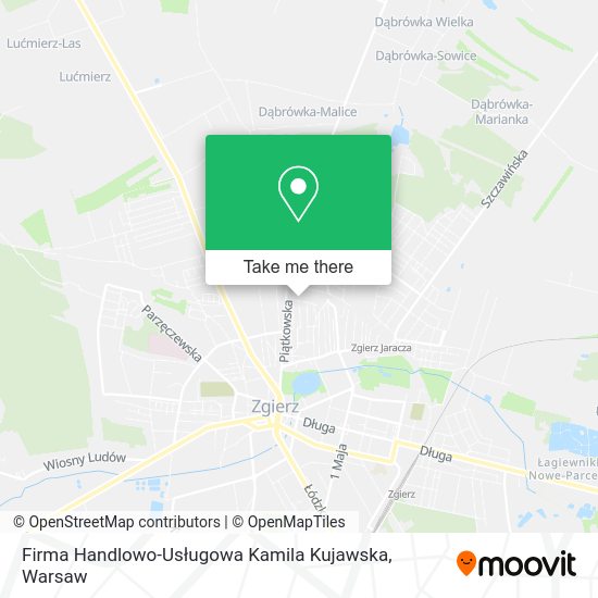 Firma Handlowo-Usługowa Kamila Kujawska map