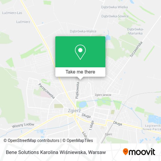 Bene Solutions Karolina Wiśniewska map