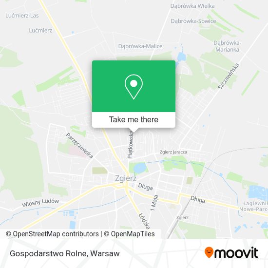 Gospodarstwo Rolne map